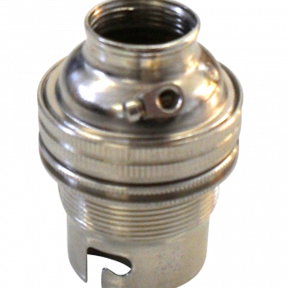 Metalbrite BC ⅝" Lampholder (Nickel)