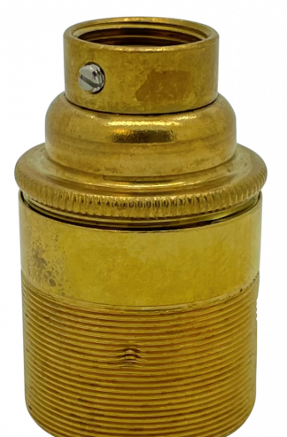 Metalbrite Conduit ES 20mm Lampholder (Brass)