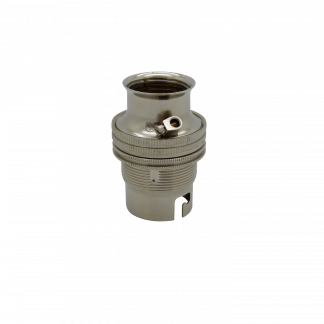 Metalbrite Conduit BC 20mm Lampholder (Nickel)