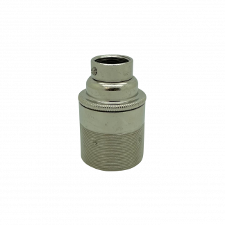 Metalbrite Conduit ES 20mm Lampholder (Nickel)