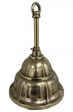 Kensington Chandelier Rose (Semi Polished Brass)