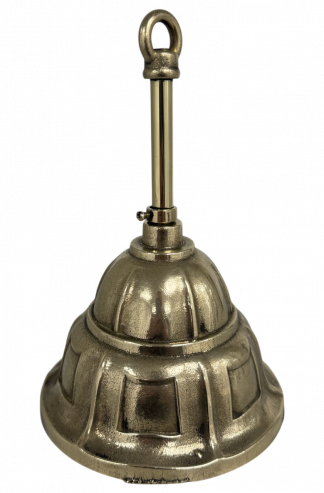 Kensington Chandelier Rose (Semi Polished Brass)