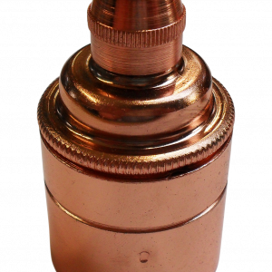 Metalbrite ES Cordgrip Lampholder [Smooth Skirt] (Copper)