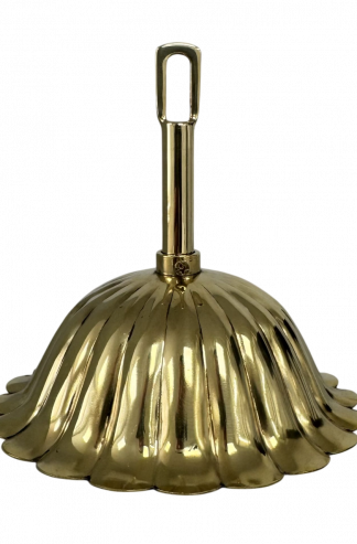 Large Decorative Light Duty Chandelier Rose (Polished Brass)