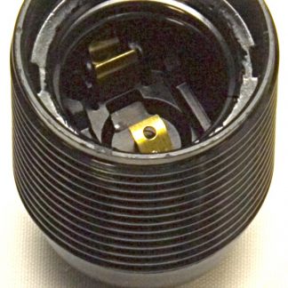Continental ES 10mm Lampholder [Threaded Skirt] (Black)