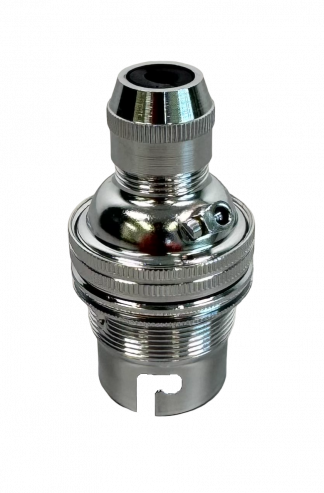 Metalbrite BC Cordgrip Lampholder (Chrome)