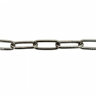Heavy Duty Welded Link Ceiling Chain (Nickel)