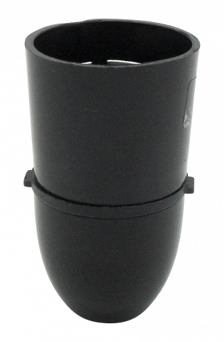 Bakelite BC Cordgrip Lampholder (Black)