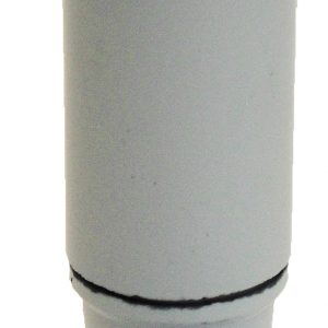 Plastic SES 10mm Lampholder [Smooth Skirt] (White)