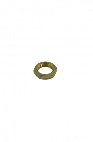 Locknut ½", Thickness 5mm Brass