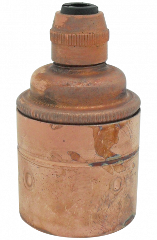 Metalbrite ES Cordgrip Lampholder [Smooth Skirt] (Rustic)