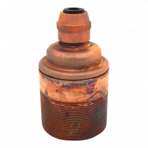 Metalbrite ES Cordgrip Lampholder [Threaded Skirt] (Rustic)