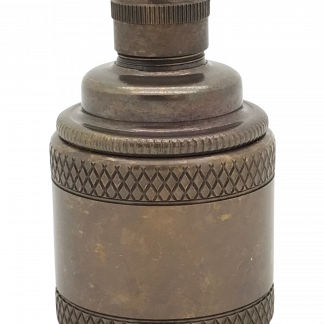 Metalbrite ES Cordgrip Lampholder [Decorative Knurled Skirt]