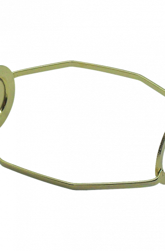 Brass Plated Shade Carrier (4")