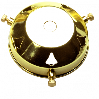 2¼" Gallery with 10mm Centre Hole (Brass)