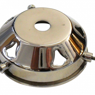 2¼" Gallery with 10mm Centre Hole (Nickel)