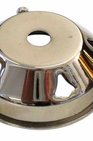 2¼" Gallery with 10mm Centre Hole (Nickel)
