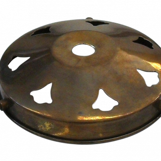 4¼" Gallery with 10mm Centre Hole (Antique Brass)