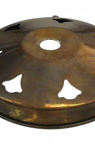 4¼" Gallery with 10mm Centre Hole (Antique Brass)