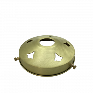 4¼" Gallery with 29mm Centre Hole (Brushed Brass)