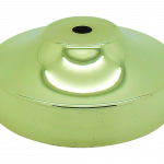 Shaped Ceiling Rose Converter (Brass Plated)