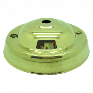 110mm Shaped Ceiling Cup Only (Brass)