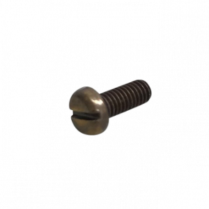 M4 x 10mm Slotted Pan Head Machine Screw (Bronze)