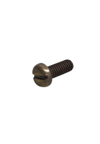 M4 x 10mm Slotted Pan Head Machine Screw (Bronze)