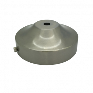 Shaped Ceiling Rose Converter (Brushed Steel)