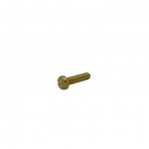 M4 x 16mm Slotted Pan Head Machine Screw (Brass)