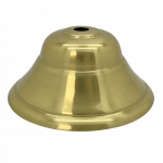 105mm Shaped Ceiling Cup Only (Brass Plated)