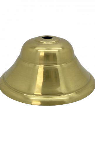 105mm Shaped Ceiling Cup Only (Brass Plated)