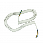 3 Core Spiral White Flex (0.75mm)