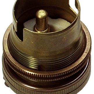 Metalbrite BC Half Inch Lampholder (Antique Brass)