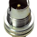 Metalbrite SBC Half Inch Lampholder (Nickel)