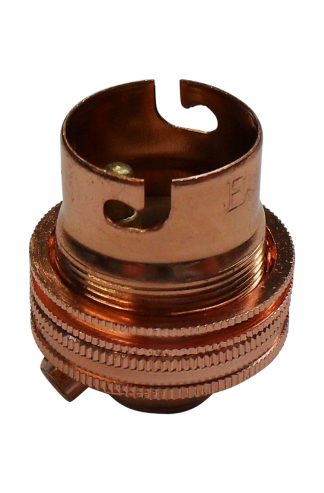 Ecofix BC Half Inch Lampholder (Copper)