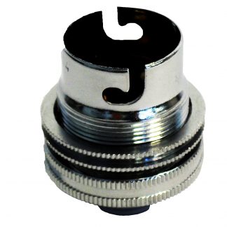 Ecofix BC Half Inch Lampholder (Chrome)
