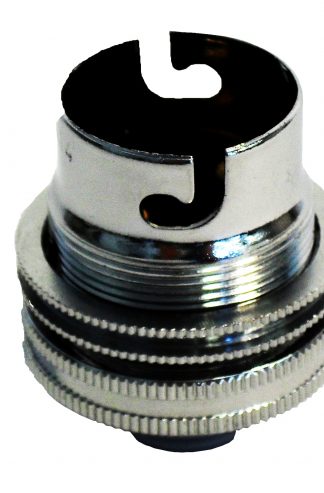 Ecofix BC Half Inch Lampholder (Chrome)