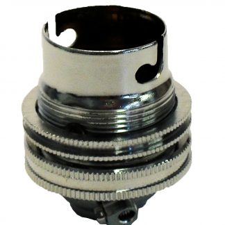 Ecofix BC Half Inch Lampholder (Nickel)