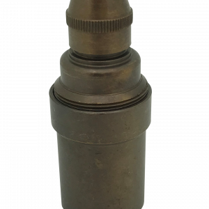 Metalbrite SES Cordgrip Lampholder [Smooth Skirt] (Antique Brass)