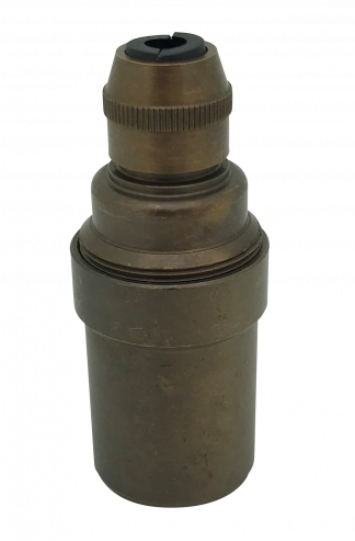 Metalbrite SES Cordgrip Lampholder [Smooth Skirt] (Antique Brass)