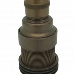 Metalbrite SES Cordgrip Lampholder [Threaded Skirt] (Antique Brass)