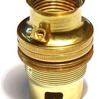 Metalbrite Brass BC ¾'' Lampholder