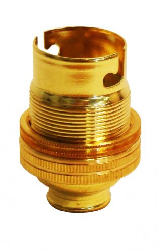 Metalbrite BC ⅝" Lampholder (Brass)