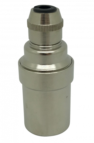 Metalbrite SES Cordgrip Lampholder [Smooth Skirt] (Nickel)
