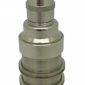 Metalbrite SES Cordgrip Lampholder [Threaded Skirt] (Nickel)