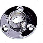 Flange Plate ½" Male Thread (Nickel)