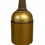 Continental ES Cordgrip Lampholder [Smooth Skirt] (Gold)