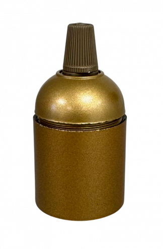 Continental ES Cordgrip Lampholder [Smooth Skirt] (Gold)