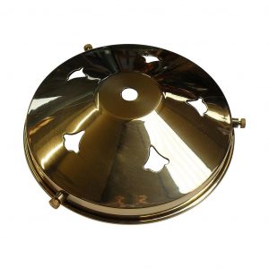 5¼" Gallery with 10mm Centre Hole (Brass)